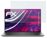 Glasfolie atFoliX kompatibel mit Dell Precision 5550, 9H Hybrid-Glass FX