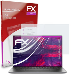 atFoliX FX-Hybrid-Glass Panzerglasfolie für Dell Precision 5550