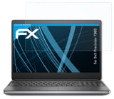 Schutzfolie atFoliX kompatibel mit Dell Precision 7560, ultraklare FX (2X)