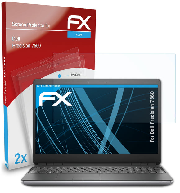 atFoliX FX-Clear Schutzfolie für Dell Precision 7560