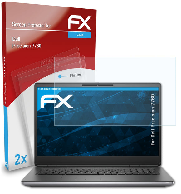 atFoliX FX-Clear Schutzfolie für Dell Precision 7760