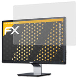 Panzerfolie atFoliX kompatibel mit Dell S2440L, entspiegelnde und stoßdämpfende FX