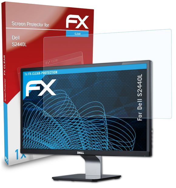atFoliX FX-Clear Schutzfolie für Dell S2440L