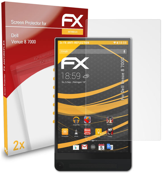 atFoliX FX-Antireflex Displayschutzfolie für Dell Venue 8 7000