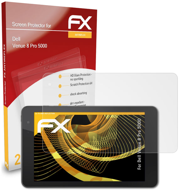 atFoliX FX-Antireflex Displayschutzfolie für Dell Venue 8 Pro 5000