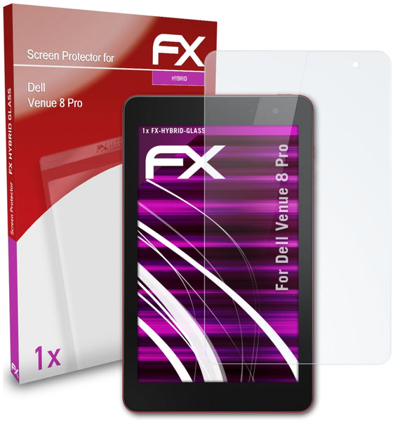 atFoliX FX-Hybrid-Glass Panzerglasfolie für Dell Venue 8 Pro