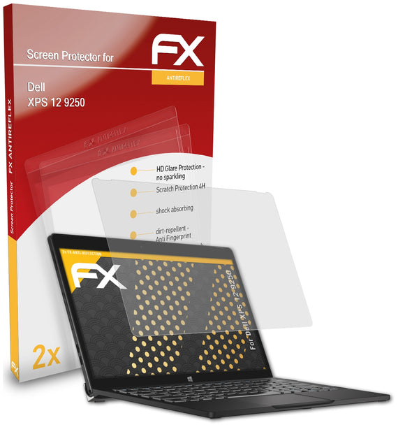 atFoliX FX-Antireflex Displayschutzfolie für Dell XPS 12 (9250)