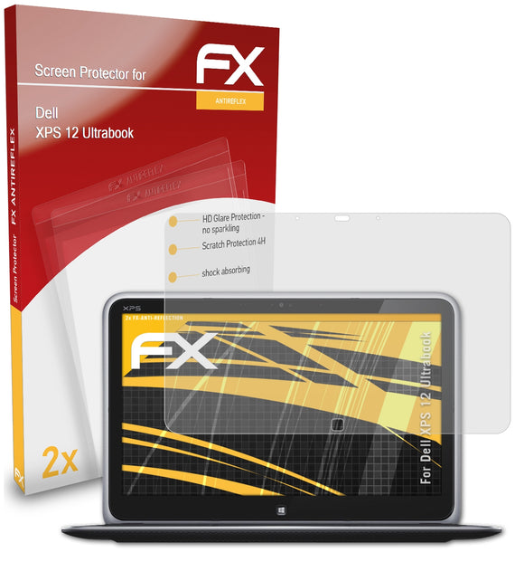 atFoliX FX-Antireflex Displayschutzfolie für Dell XPS 12 Ultrabook