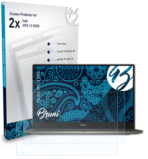 Bruni Basics-Clear Displayschutzfolie für Dell XPS 13 (9350)