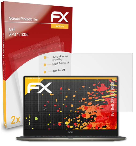 atFoliX FX-Antireflex Displayschutzfolie für Dell XPS 13 (9350)