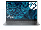 Schutzfolie Bruni kompatibel mit Dell XPS 13 9380, glasklare (2X)