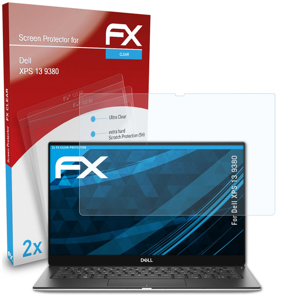 atFoliX FX-Clear Schutzfolie für Dell XPS 13 (9380)