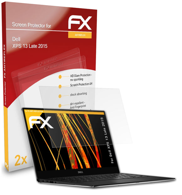 atFoliX FX-Antireflex Displayschutzfolie für Dell XPS 13 (Late 2015)
