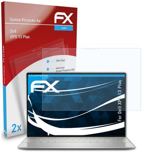 atFoliX FX-Clear Schutzfolie für Dell XPS 13 Plus