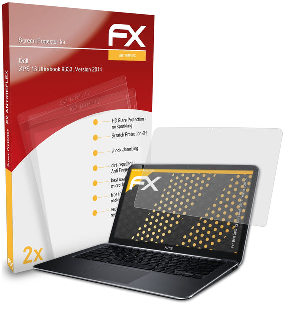 atFoliX FX-Antireflex Displayschutzfolie für Dell XPS 13 Ultrabook (9333, Version 2014)