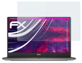 Glasfolie atFoliX kompatibel mit Dell XPS 13 Ultrabook 9343 QHD+, Version 2015, 9H Hybrid-Glass FX