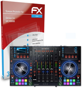 atFoliX FX-Clear Schutzfolie für Denon DJ MCX8000