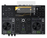 Panzerfolie atFoliX kompatibel mit Denon DJ Prime Go, entspiegelnde und stoßdämpfende FX (3X)