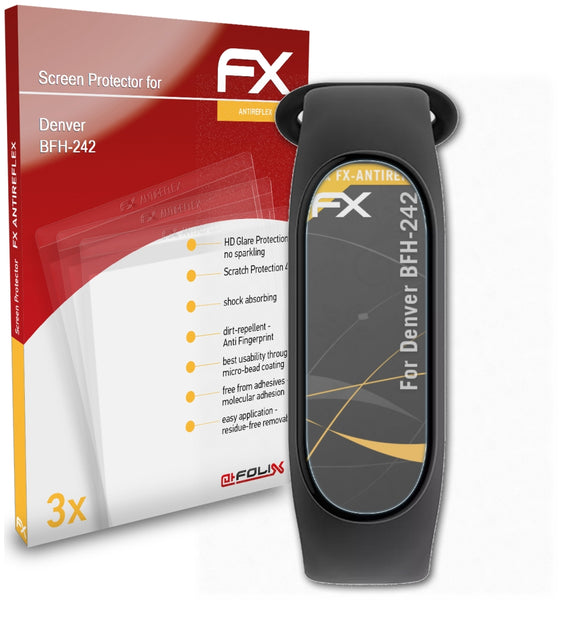 atFoliX FX-Antireflex Displayschutzfolie für Denver BFH-242