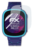 Glasfolie atFoliX kompatibel mit Denver KW-115, 9H Hybrid-Glass FX