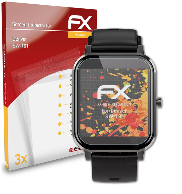 atFoliX FX-Antireflex Displayschutzfolie für Denver SW-181