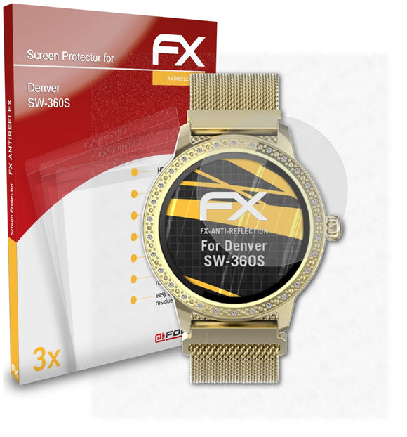 atFoliX FX-Antireflex Displayschutzfolie für Denver SW-360S