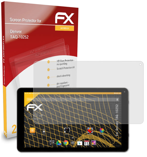 atFoliX FX-Antireflex Displayschutzfolie für Denver TAQ-10252