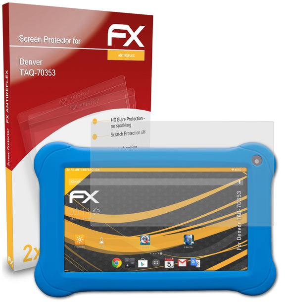 atFoliX FX-Antireflex Displayschutzfolie für Denver TAQ-70353