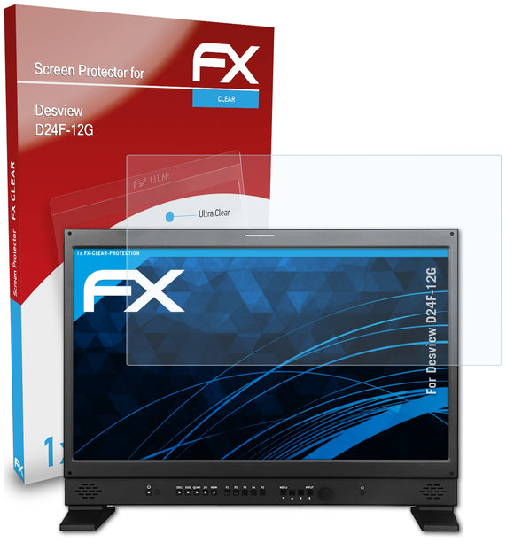 atFoliX FX-Clear Schutzfolie für Desview D24F-12G