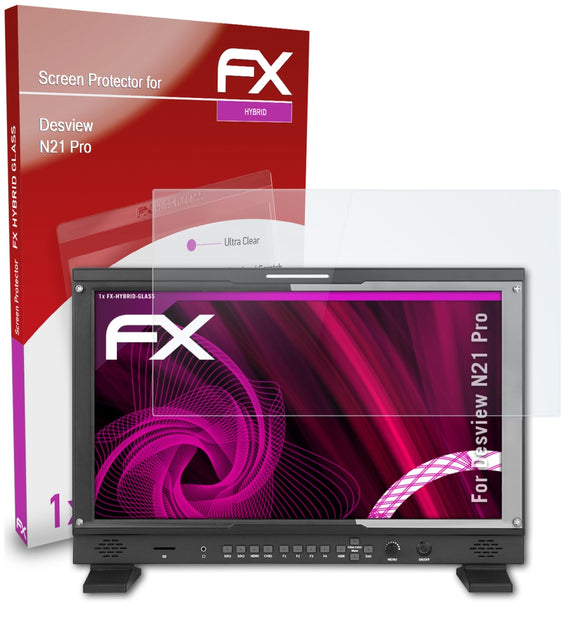 atFoliX FX-Hybrid-Glass Panzerglasfolie für Desview N21 Pro