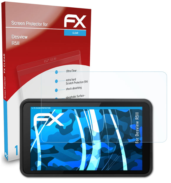 atFoliX FX-Clear Schutzfolie für Desview R5II