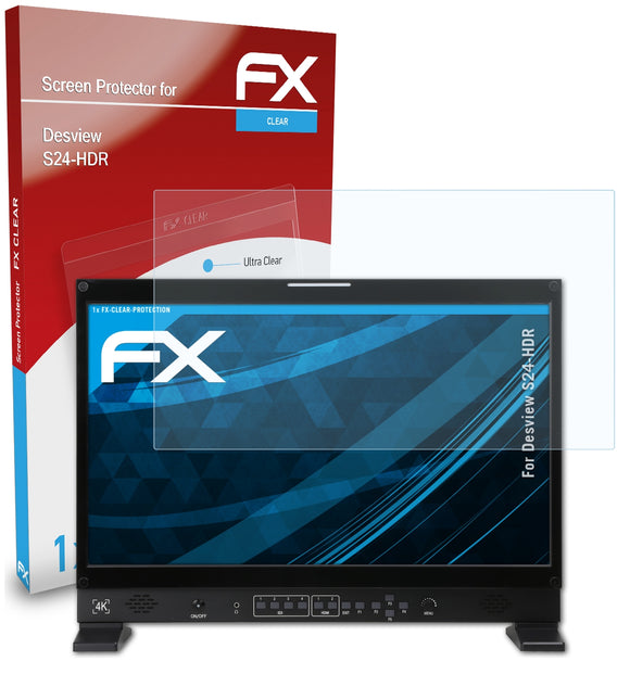 atFoliX FX-Clear Schutzfolie für Desview S24-HDR