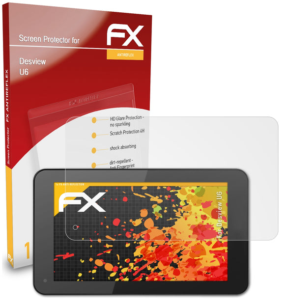 atFoliX FX-Antireflex Displayschutzfolie für Desview U6