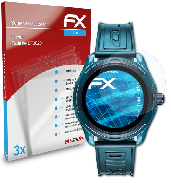 atFoliX FX-Clear Schutzfolie für Diesel Fadelite DT2020