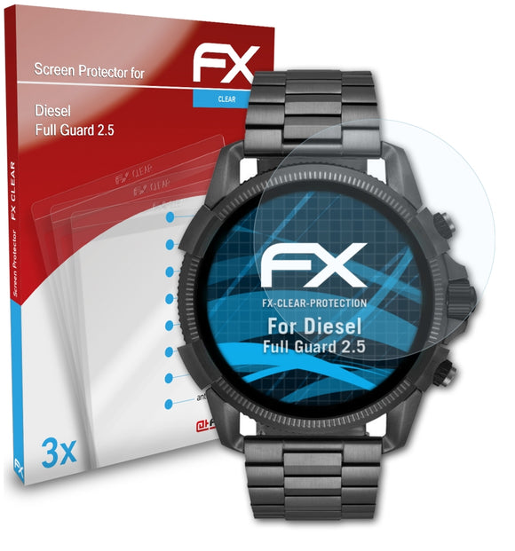 atFoliX FX-Clear Schutzfolie für Diesel Full Guard 2.5