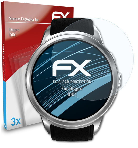 atFoliX FX-Clear Schutzfolie für Diggro DI01