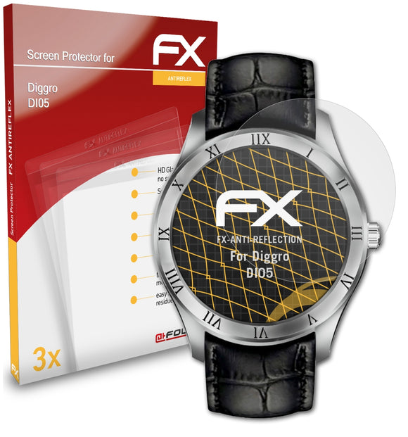 atFoliX FX-Antireflex Displayschutzfolie für Diggro DI05