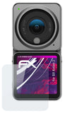 Glasfolie atFoliX kompatibel mit DJI Action 2, 9H Hybrid-Glass FX