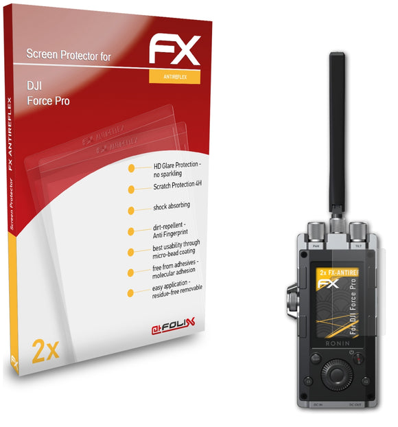 atFoliX FX-Antireflex Displayschutzfolie für DJI Force Pro