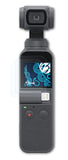 Schutzfolie Bruni kompatibel mit DJI Osmo Pocket, glasklare (2X)