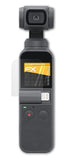 Panzerfolie atFoliX kompatibel mit DJI Osmo Pocket, entspiegelnde und stoßdämpfende FX (3X)