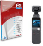 atFoliX FX-Clear Schutzfolie für DJI Osmo Pocket