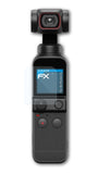 Schutzfolie atFoliX kompatibel mit DJI Pocket 2, ultraklare FX (3X)