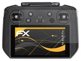 Panzerfolie atFoliX kompatibel mit DJI RC Pro, entspiegelnde und stoßdämpfende FX (3X)