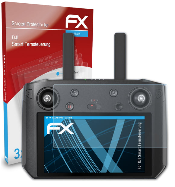 atFoliX FX-Clear Schutzfolie für DJI Smart Fernsteuerung