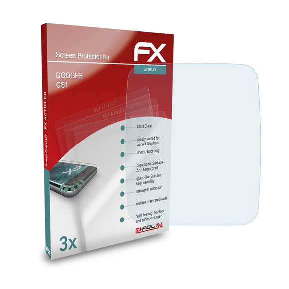 atFoliX FX-ActiFleX Displayschutzfolie für DOOGEE CS1