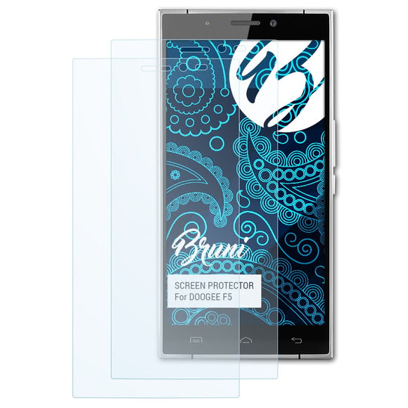 Bruni Basics-Clear Displayschutzfolie für DOOGEE F5