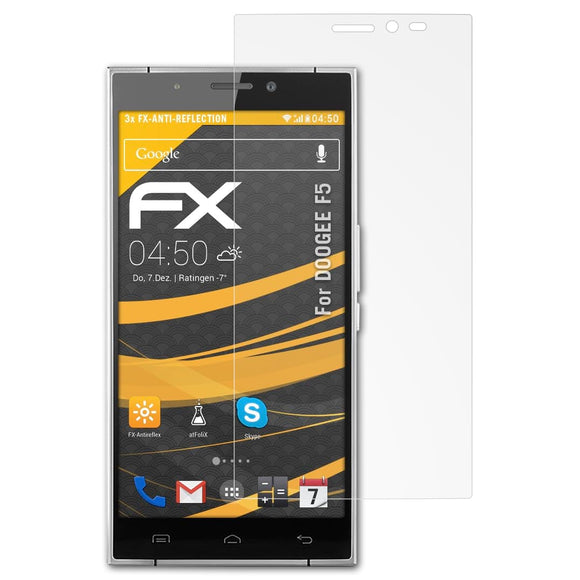 atFoliX FX-Antireflex Displayschutzfolie für DOOGEE F5