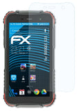 Schutzfolie atFoliX kompatibel mit DOOGEE S35, ultraklare FX (3X)