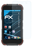 Schutzfolie atFoliX kompatibel mit DOOGEE S35 Pro, ultraklare FX (3X)